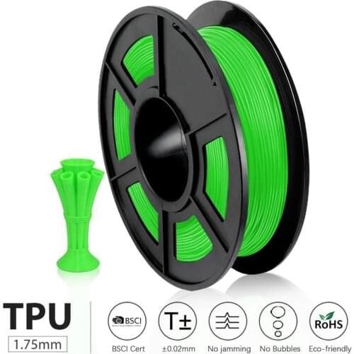 Flexible Filament 3D Printer Filament red desiccant TPU Flexible plastic filament 1.75mm 0.5KG with children intelligent