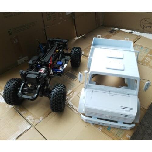 New R/C White Truck Body 1/10 Scale Rock RC crawler car Hard Plastic Body for 1/10 D110 TRASSAS TRX4 T4 Land Roverr Defender