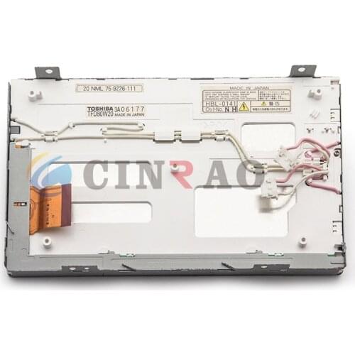 Original 8inch LCD Display TFD80W20 screen for Car DVD Navigation Lcd Monitor auto