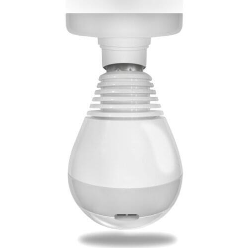 1080P Wifi Panorama Camera Security Lamp Panoramic Bulb CCTV Video Wireless IP Camera Surveillance Fisheye Night Vision Camera