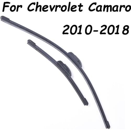 Front Wiper Blades For Chevrolet Camaro From 2010 2011 2012 2013 2014 2015 To 2018 Car Accessories Windshield Wipers Car styling