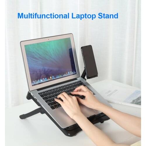 Laptop Stand Foldable Phone Holders Multi-Angle Adjustable Notebook Computer Riser Computer bracket Laptop Accessories