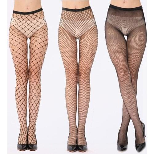 Sexy Pantyhose Stockings Black Suspenders High Waist Fishnet Dress Garter Belt Stockings Plus Size Womens Fishnet Stockings
