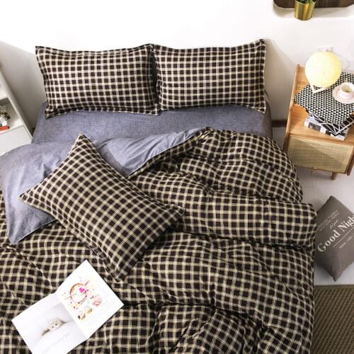 Modern Bed Cover Set Sheets And Pillowcases Boys Girls Cartoon Printed Fashion Kids Duvet Cover Adult Child Home Use Bedding Set