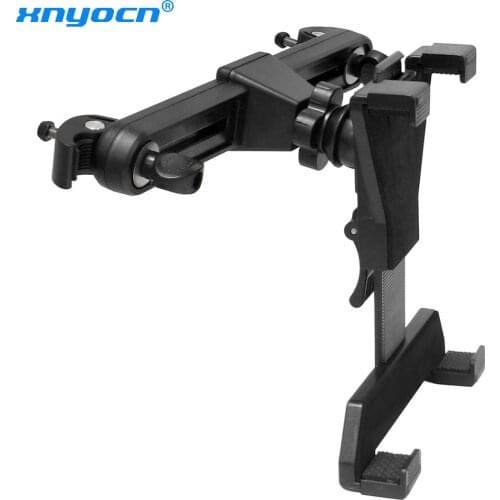 Universal Car Back Pillow Tablet Holder Stand For iPad 10.2 Pro mini 7 - 12 inch Tablet Travel Bracket With Roating Base Stands