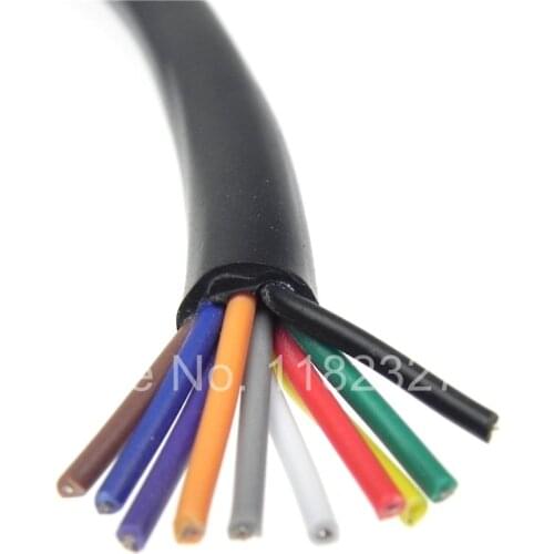 High Quality 1-20 meter length LVDS assembly cables power cable Wire core size 10*0.3mm electronic wire shielding LVDS cable
