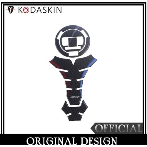 KODASKIN Real Carbon Gas Fuel Tank Cap Cover Protection Sticker for BMW S1000RR HP4