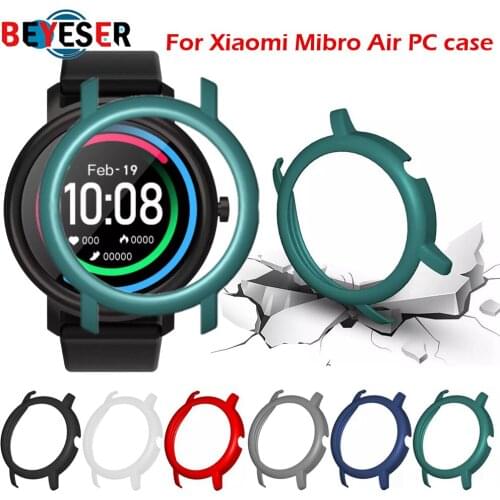 New PC Slim Hard Plastic Protector Case Cover for Xiaomi Mibro Air Smart Watch Protective Frame Shell Bumper for Air Accessories