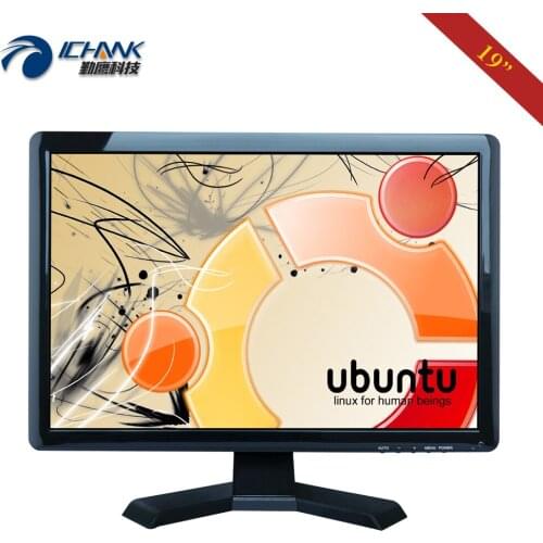 ZB190JC-592L/19" inch 1440x900 16:10 Widescreen HDMI USB VGA Support Linux Ubuntu Raspbian Debian OS Touch LCD Screen PC Monitor