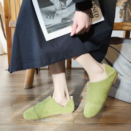 Ladies casual shoes Ladies ballet flat shoes Women spring moccasin casual ballet shoes B1791