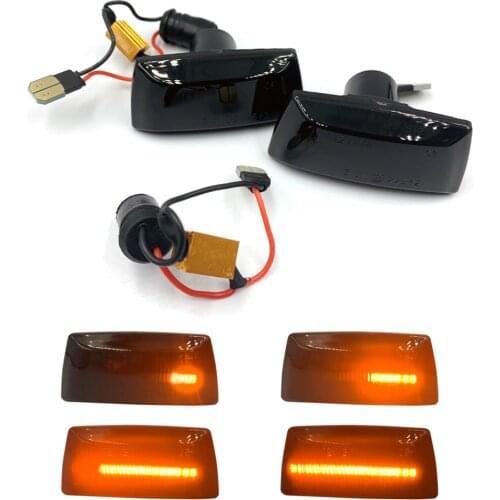 2pcs Dynamic Side Marker Turn Signal Lights For Opel Insignia Astra H Zafira 2005 Corsa D For Chevrolet Cruze Sequential Blinker
