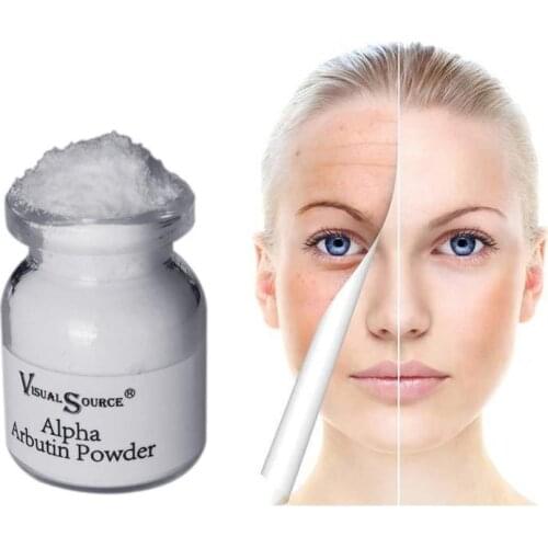3g Arbutin Whitening Powder Alpha Arbutin Extract Anti-aging Lightening Freckles Skin Care Essence Grade Strong Cosmetic
