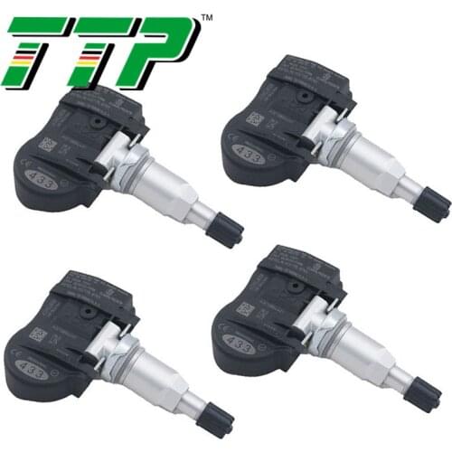 4PCS 68252495AC 433Mhz Car TPMS Tire Pressure Monitor System Sensor for Jeep Grand Cherokee Durango 2016-19 68252495AC