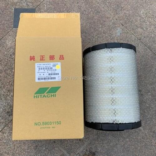 Free shipping 2pcs/lot 59031170=52322330/ 59031150 Hitach screw air compressor air filter element air catridge