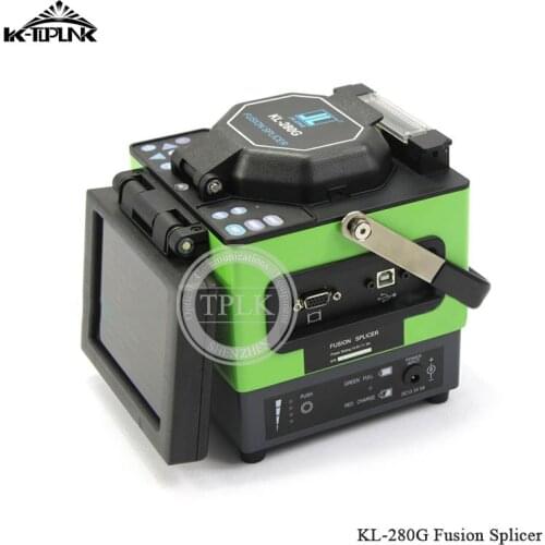 Free shipping original KL-280G Fusion splice with Fiber Cleaver Automatic Heating Fiber Cleaver
