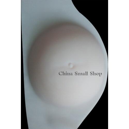 8-10 month Seamless Silicone Fake pregnant belly Realistc Tummy fake one piece Bump sex products Shemale 4500g