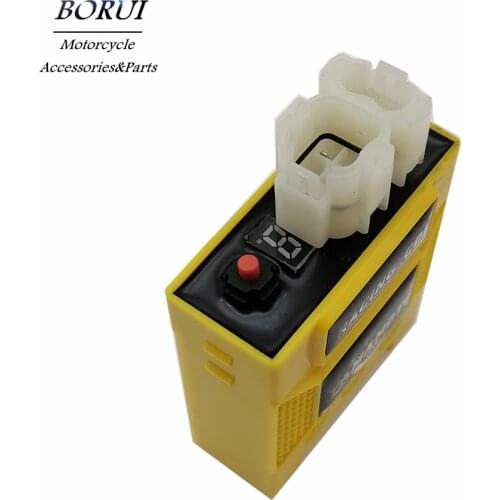 6Pin High Performance Digital Adjustable AC Racing CDI Box Fits For GY6 50cc 125 150cc 139QMB 152QMI 157QMJ CG Scooter Moped ATV