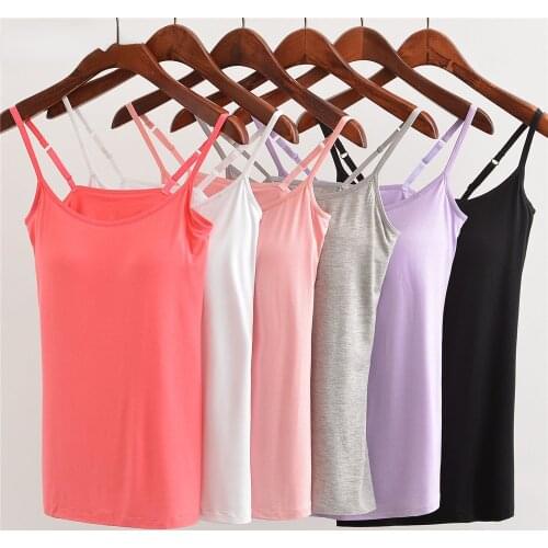 Summer Sexy Camisoles Women Top Sleeveless Camis Sexy Slim Lady Tank Tops Strap Fashion Backless Camisole With Chest Pad S00269