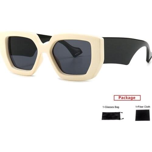 Mimiyou Oversized Square Sunglasses Men INS Classic Retro Fashion Sunglasses Women Sun Glasses Brand UV400 Eyeglasses Shades