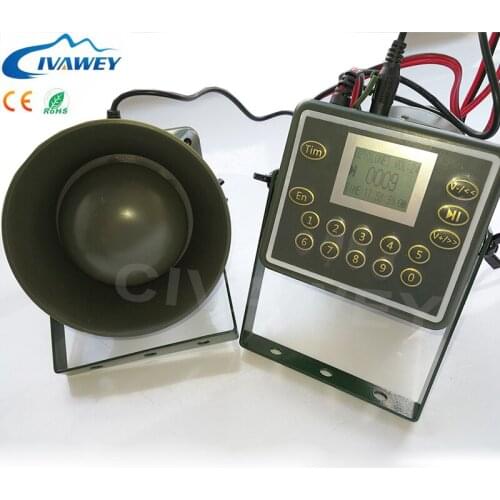 With password profection Digital Hunting Bird Caller MP3 Player Crow Goose Mallard Duck caller with timer Sound Hunting Decoy