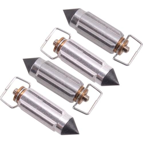 4Pcs Carburetor Carb Float Valve Needle Kit Set Fit For Yamaha xc180 riva sr250 exciter fzr400 fj600 fz600 Suzuki gs500e gsxr750