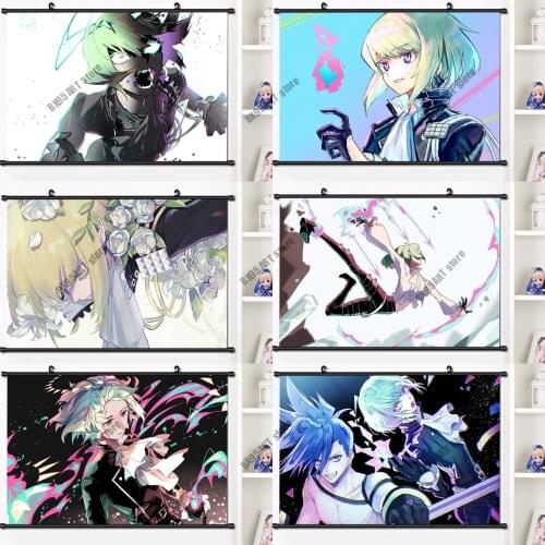 Anime PROMARE Lucia Fex Wall Art Canvas Painting Nordic Posters and Prints Room Decor Pictures for Living Kids Home Decoration