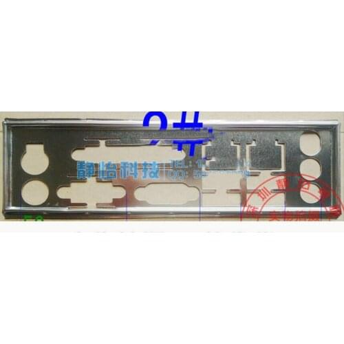 New I/O shield back plate of motherboard for Gigabyte GA-M68MT-D3P GA-M68MT-S2 just shield backplate