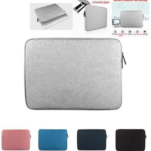 Hot Waterproof Laptop Sleeve Bag Notebook Case for Macbook Retina Pro 13.3" Cover for Lenovo 11 12 13 14 15 15.6 inch Zipper Bag