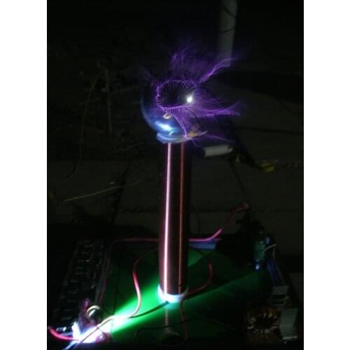 DC 12V PLLSSTC phase-locked loop solid state Tesla Coil tesla coil amazing flashing Generator high volt Marx generator