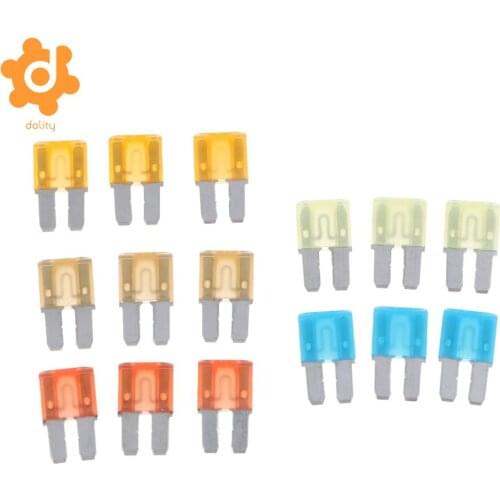 15 Pcs Micro Mini Small 2 Blade Fuse 5A 7.5A 10A 15A 20A Micro 2 ATR Fuse For Auto Car Truck Motorcycle SUV RV Trailer Boat