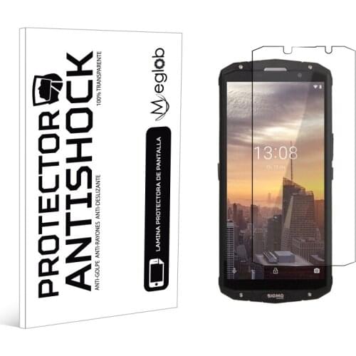 Screen Anti-shock protector Anti-scratch Anti-Shatter compatible with Sigma Mobile Xtreme PQ54 Max