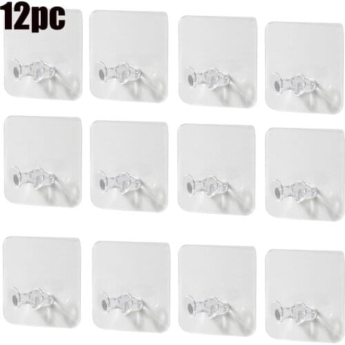 Transparent Hook Wall Wire Rack Power Plug Storage Holder Wall Hook Cable Winder Household Storage Accessories Wholesale