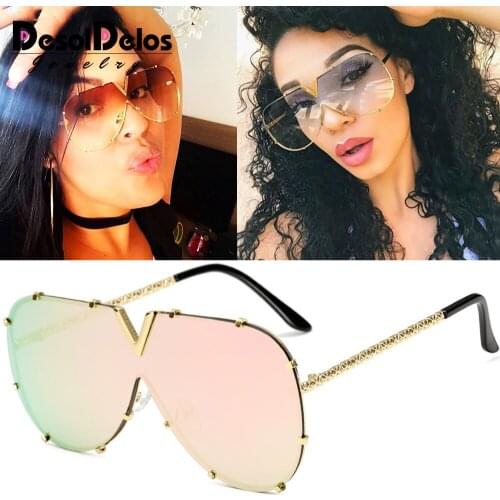 2019 Oversized Shield Sunglasses Visor Men Women One Peice Sunny Windproof Mask Sun Glasses Flat Top Hood Goggle gafas