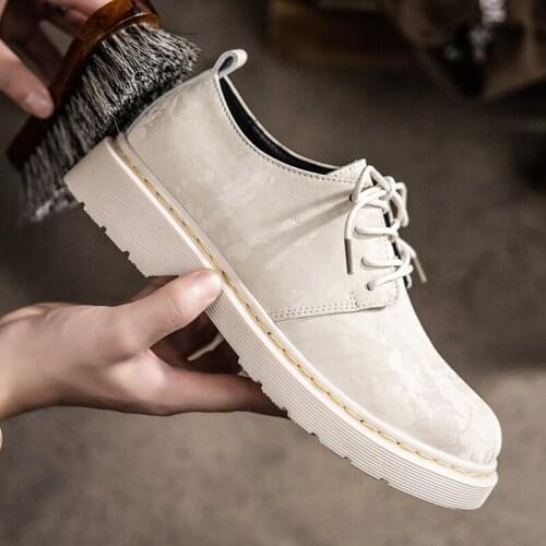Casual Suede Leather Men Shoes Spring Breathable Fashion Oxfords Male Footwear Business Men Oxford Shoes Formal Dress Brand Shoe