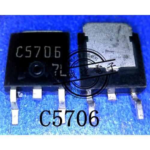 1Pieces new Original 2SC5706-T-TL-E C5706 TO-252 2 In stock real picture