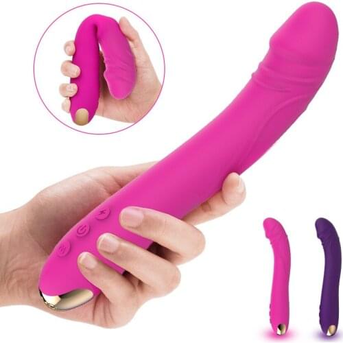 10 modes real dildo Vibrator Sex Products Soft Female Vagina Clitoris Stimulator Massager Masturbator for Adults