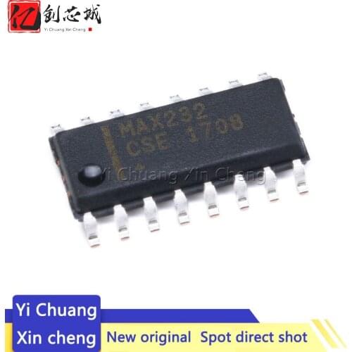 10PCS MAX232CSE MAX232 16 Narrow SO 16PIN Drive/receiver SMD
