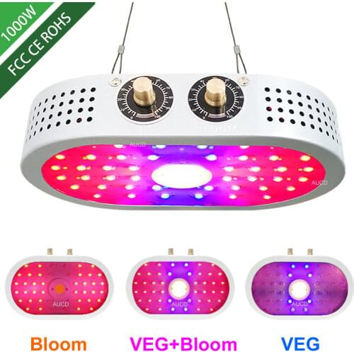 110W LED Dimmable Plant Flower Grow Lamps Lights Full Spectrum High-power For Indoor Greenhouse Growth Lighting Veg Bloom Light