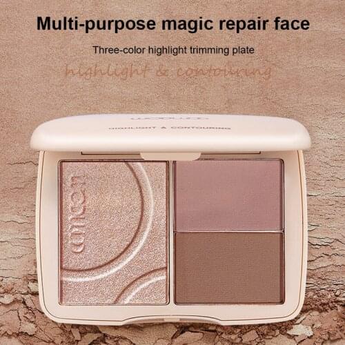 2021 novo highlighter fosco glitter paleta maquiagem rosto shimmer iluminador destaque palete tslm1