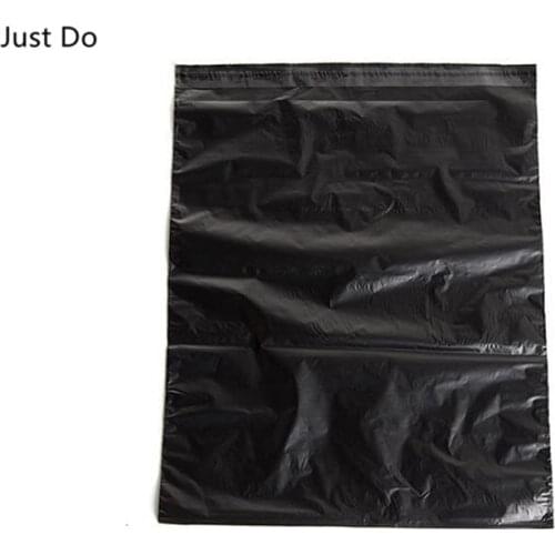 48cm 100pcs Large Plastic Courier Packing Bags Black Poly Mailers Shipping Envelopes