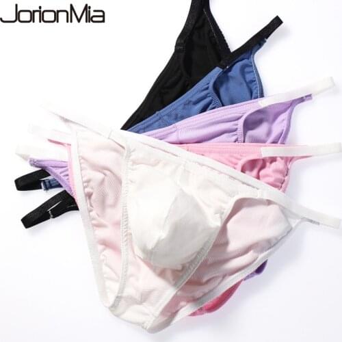 5pcs Sexy Mans Underwear Rib Fabric Briefs Underpants Soft Mens Briefs Bikini Gay Underwear Mens Underwear Sexy Y13-1