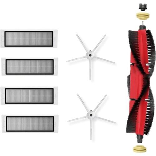 For XiaoMi Roborock S5 Max S50 S51 S55 S6 S60 S6 Pure S5Max Vacuum Accessories HEPA Filter Main Brush Side Brush Parts