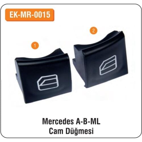 ALTEC Mercedes A-B For Class-GL350-R350-ML350 Glass Button EK-MR-0015