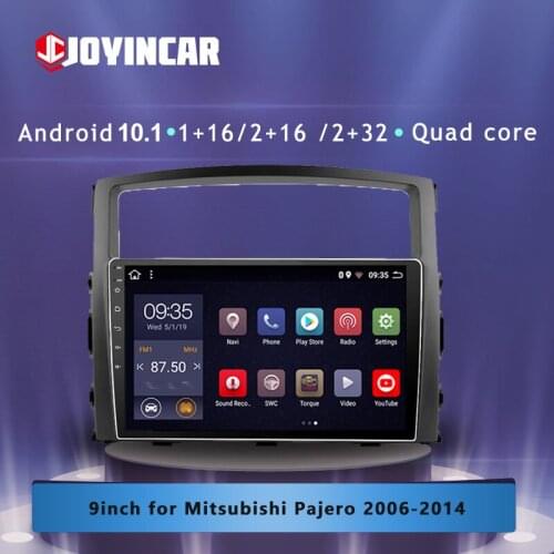 JOYINCAR 2G+32G Android 10.1 For Mitsubishi PAJERO 4 2006-2014 Car Radio Multimedia Video MP5 Player Navigation GPS 2 din No DV