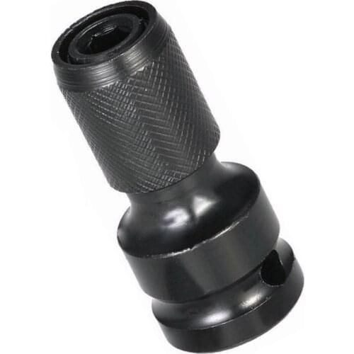 Free shipping 2020 1/2 inch Square To 1/4 inch Hex Ratchet Socket Wrench Socket Adapter Spanner Set Drive Converter Impact Tool