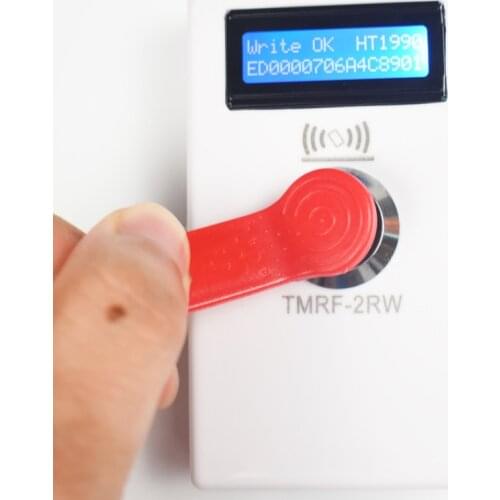 TM RFID Copier Duplicator Handheld RW1990 TM1990 DS1990A Ibutton TM1990A I-Button 125KHz EM4305 T5577 EM4100 TM Card Reader