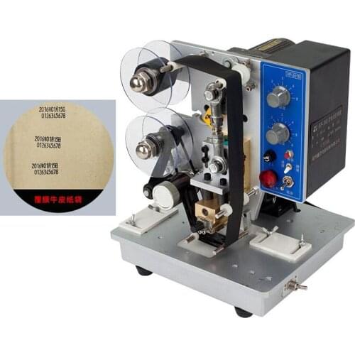 Electric ribbon coding machine Batch Coding Machine Printing Machine