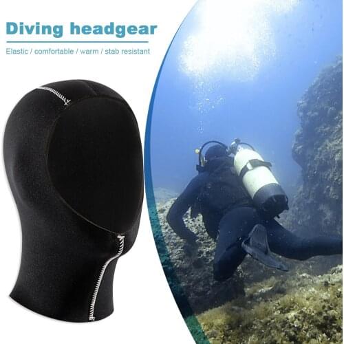 Diving Hood Swim Warm Protect Hair Ear Scuba Diving Cap Shoulder Snorkeling Hat Wetsuit Spear Fishing Swimming Equipment