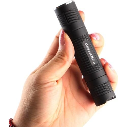 Convoy S3 black Cree XML2 U2-1A EDC LED Flashlight,torch,lantern,lanterna bike ,self defense,camping light, lamp,for bicycle