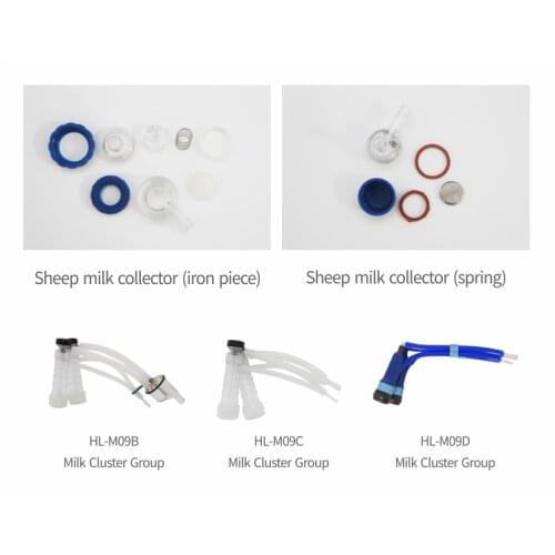 Goat Milking Cluster Group of Sheep Milking Machine Parts